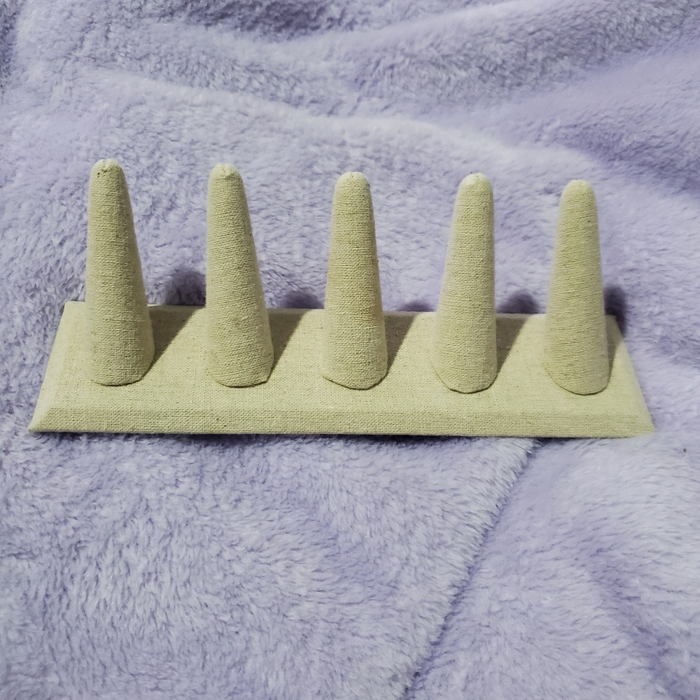 5 Finger Jewelry Ring Display Stand